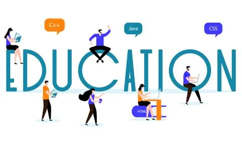 People books device Learning programming languages Ilustración de archivo