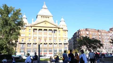 People in Budapest Stock Footage 133429107