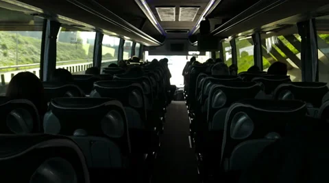 People in the bus Stock Footage 49447787