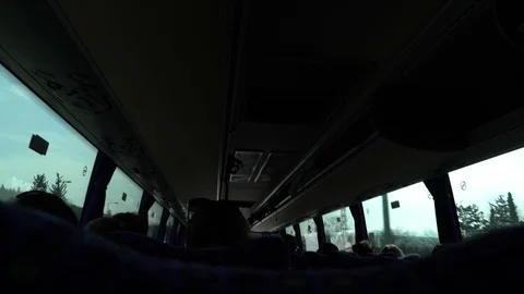 People in a bus Video stock 104713749