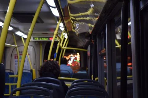 People on the bus Stock Photos
