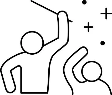 People celebrating together Vector Stock Illustration