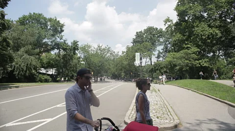 People in Central Park Stock-Footage 51562914