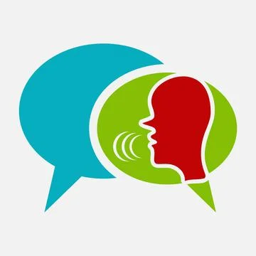 People chat icon vector logo template illustration design Stock Illustration