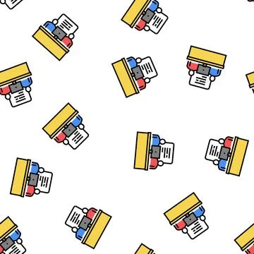 People chatting computer messager vector seamless pattern イラスト素材