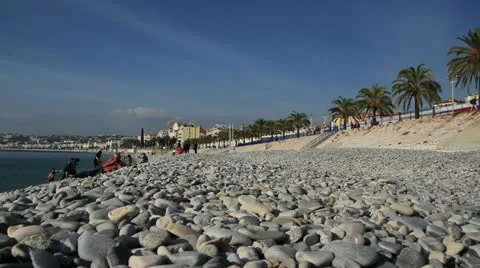 People Chilling out on the Beach Stock-Footage 18140977