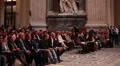 People in the church HD Footage