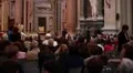 People in the church HD Footage