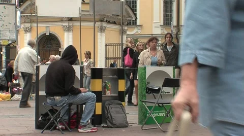 People a city, Stock Footage 1159905