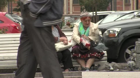 People a city, Stock Footage 1180538
