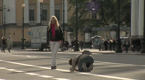 People a city, Stock Footage 1181376