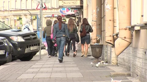People a city, Stock Footage 1181671