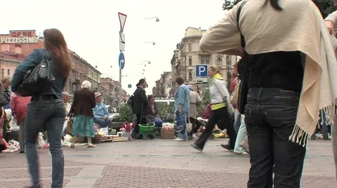 People a city, Stock Footage 1182245