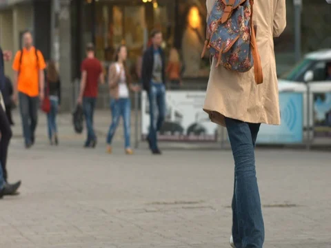People in the city Stock Footage 81423085