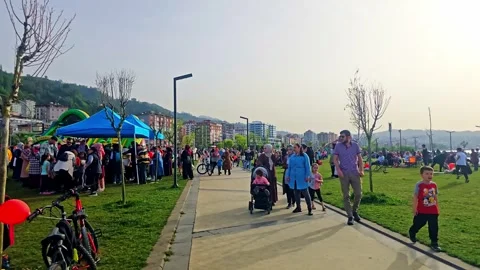People in the city Stock Footage 277116066