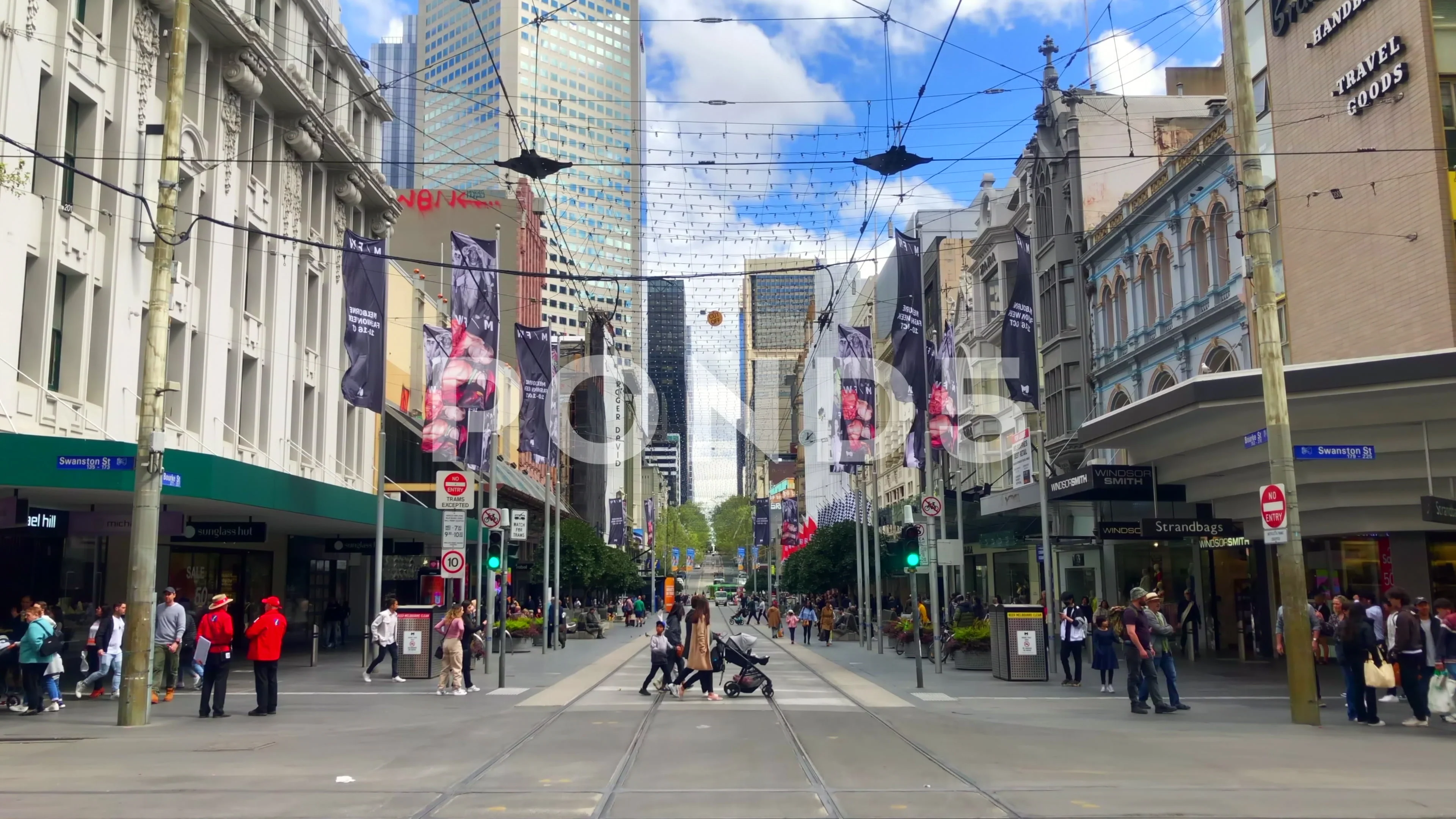 Bourke Street Melbourne Australia