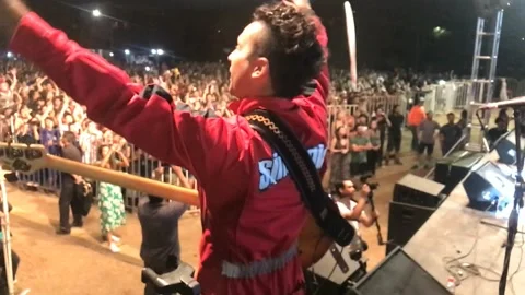 People clapping concert Stock Footage 156087603