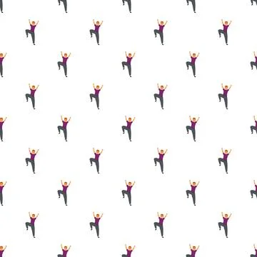 People climbing seamless pattern for active design backgrounds 스톡 일러스트