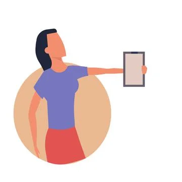People with clipboard document vector illustration. Business checklist with c Stock Illustration