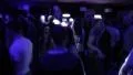 People clubbing, DJ at work using professional sound equipment HD Footage
