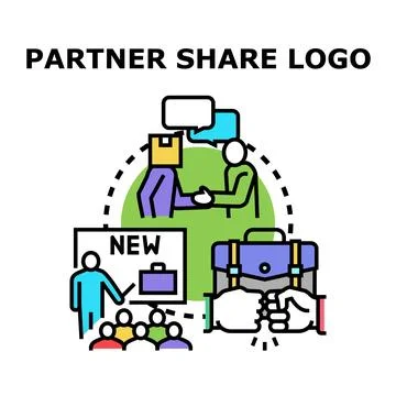 People collaborating and sharing business ideas during meeting Stock Illustration