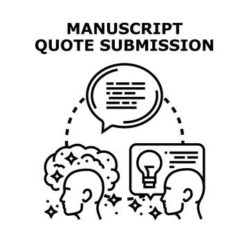 People collaborating knowledge ideas for manuscript submission 스톡 일러스트