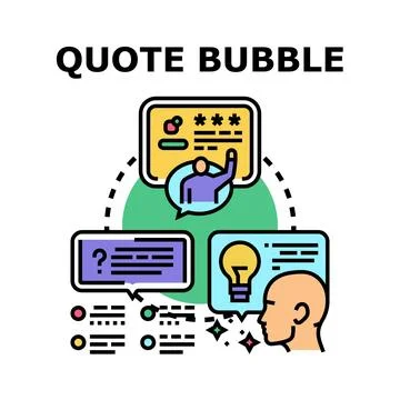 People communicating thoughts ideas questions and feedback Stock Illustration