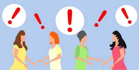 People communication in search of ideas, problem solving, use in web projects Stock Illustration