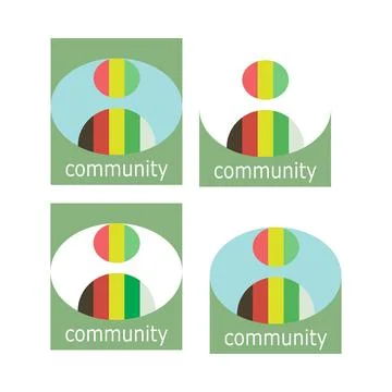 People community 库存插图