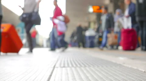 People Commuting to Work Stock Footage 62709936