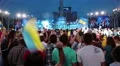 People at concert in Kiev, Ukraine HD Footage