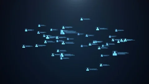 People connection concept. Stock Footage 86700608