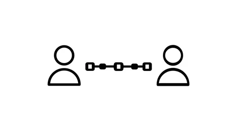 People Connection Icon Stock Footage 343508268