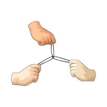 People connection illustration Stock Illustration