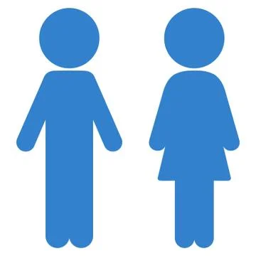People Couple Icon Stock Illustration