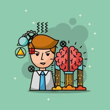 People creative process 스톡 일러스트