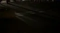 People crossing dark street, crowd of commuters returning home late at night HD Footage