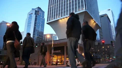People crossing Stock-Footage 10802881