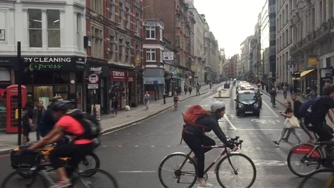 people cycling on bicycle or bike in Stock Video Pond5