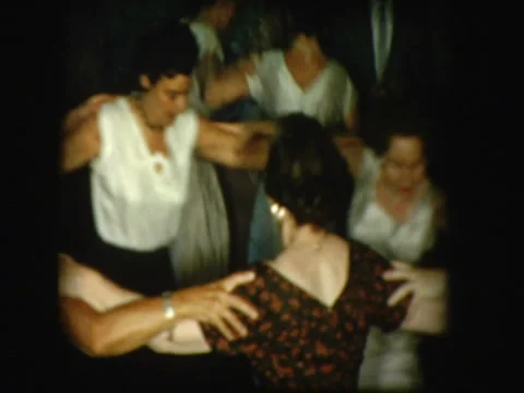 People dance the Hora Stock-Footage 1054240