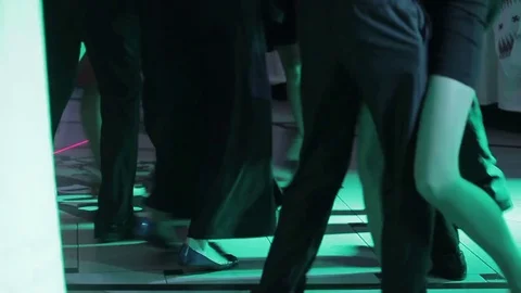 People dance at wedding party Stock-Footage 70224331