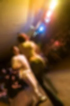 People dancing blur background Stock Photos