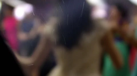 People dancing in a circle at a private party 8947 Video stock 58018813