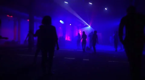People dancing in the club Stock Footage 67355397