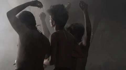 People Dancing Crazy 스톡 동영상 139655199