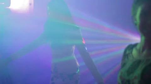 People dancing on the dance floor Stock Footage 44208321