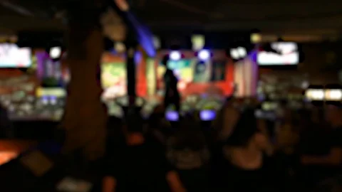 People dancing on the dance floor. Stock Footage 128061308