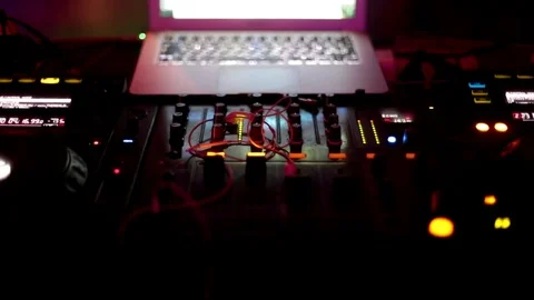 People dancing having fun and relax in night club blurred background Stock Footage 78002188