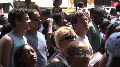 People Dancing In The Streets 2 Video stock 19104402