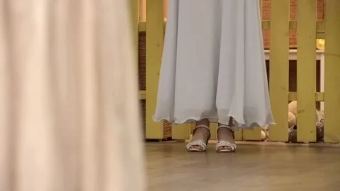 People dancing together at a dancing class party, learning to dance folk and Stock Footage 102342798